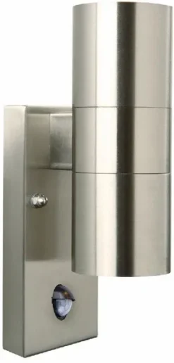 Nordlux Tin Duo Sensor GU10 Wandlamp Inox
