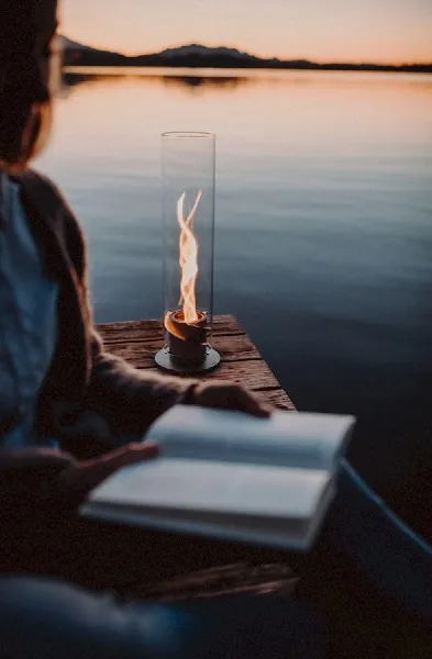 Höfats Spin 120 Tafelvuur - Goud 3 Höfats Spin 120 Tafelvuur - Goud - Afbeelding 3