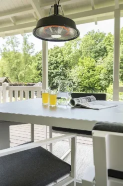 Eurom Partytent Heater 1500 Terrasverwarmer - Grijs -OASE Winkel 900 600 8713415336009 partytentheater sail grey sfeer 6