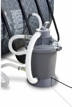 EXIT TOYS EXIT Stone Zwembad - 400 X 200 X 100 Cm - Met Zandfilterpomp En Trap -OASE Winkel 900 607 exit 30 17 42 00 int 5 1