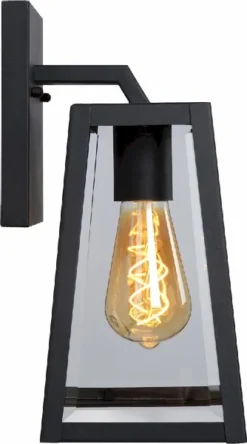 Lucide Matslot E27 Wandlamp - Zwart -OASE Winkel 900 900 29829 01 30 det2
