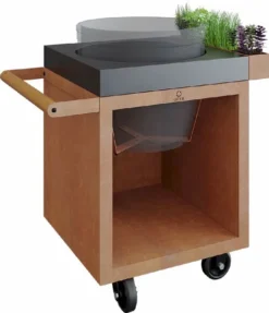 OFYR Kamado Table 65 PRO BBQ Tafel - Corten - Concrete - BGE