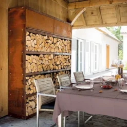 OFYR Wood Storage Corten 200 -OASE Winkel 900 900 ofyr 1902 1