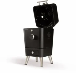 Everdure 4K Houtskool Barbecue Met Beschermhoes - Mat Zwart -OASE Winkel 9312646033740 5 copy