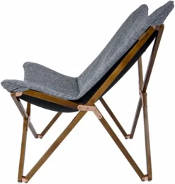 Bo-Camp Urban Outdoor Bloomsbury Vlinderstoel - Grijs - M -OASE Winkel 942 900 1200369 4