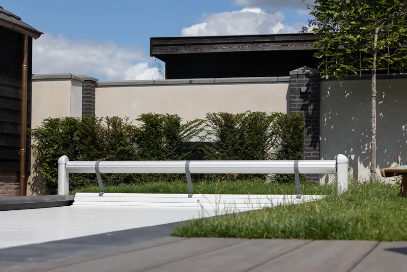 Open Classic Automatisch Oprolsysteem - Tot 5 Meter - Wit 4 Open Classic Automatisch Oprolsysteem - Tot 5 Meter - Wit - Afbeelding 4