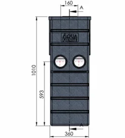 Aquaforte Smartsieve Zwaartekracht Zeefbochtfilter -OASE Winkel aquaforte smart sieve zwaartekracht zeefbochtfilter 2