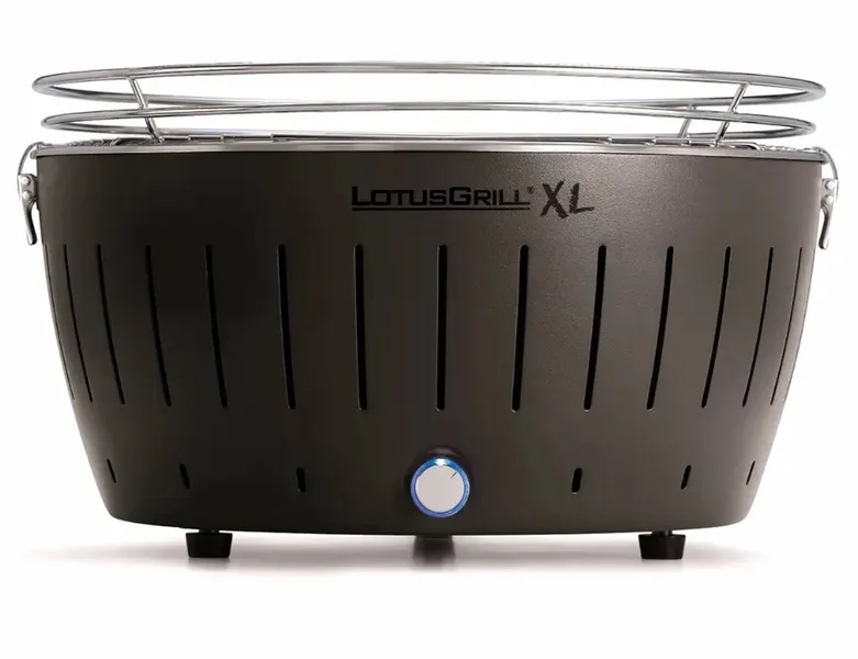 LotusGrill XL Hybrid Houtskoolbarbecue - Zwart 1 LotusGrill XL Hybrid Houtskoolbarbecue - Zwart