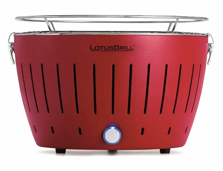 LotusGrill Classic Houtskoolbarbecue - Rood 1 LotusGrill Classic Houtskoolbarbecue - Rood