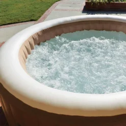Intex Pure Spa Bubble Therapy Opblaasbare Spa - 6 Persoons 16 Intex Pure Spa Bubble Therapy Opblaasbare Spa - 6 Persoons -OASE Winkel beige2