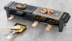 Bestron Raclette/Steengrill - 4 Personen -OASE Winkel bestron raclettesteengrill 4 personen 13