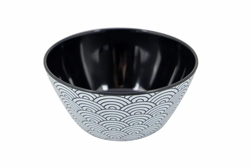 Bo-Camp Mix & Match Melamine Serviesset - 16-delig - Zwart 2 Bo-Camp Mix & Match Melamine Serviesset - 16-delig - Zwart - Afbeelding 2