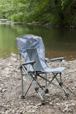 Bo-Camp Camping Kinderstoel Opvouwbaar - Antraciet -OASE Winkel bo camp opvouwbare camping kinderstoel antraciet 1