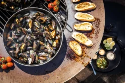 Bonfeu BonBiza Open Vuurschaal Bbq - Zwart -OASE Winkel bonfeu mosselen 31