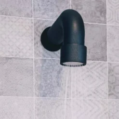 JEE-O Soho Buitendouchekop Muurbevestiging - Matzwart RVS 5 JEE-O Soho Buitendouchekop Muurbevestiging - Matzwart RVS -OASE Winkel buitendouchekop jee o zwart