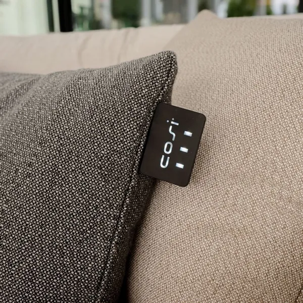 Cosi Knitted Warmtekussen Vierkant - Grijs 2 Cosi Knitted Warmtekussen Vierkant - Grijs - Afbeelding 2