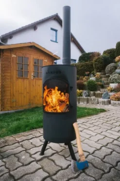 Bonfeu BonTino LP Tuinhaard - Zwart -OASE Winkel dscf0473