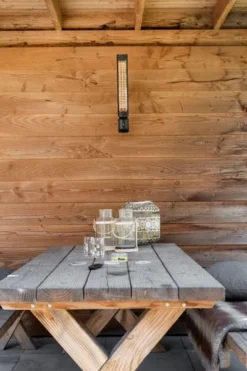 Eurom Golden 2000 Slim Terrasverwarmer -OASE Winkel eurom golden slim verticale montage