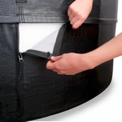 EXIT TOYS EXIT Leather Premium Opbouw Spa - 2-4 Persoons -OASE Winkel exit leather premium 4 opblaasbare spa materiaal