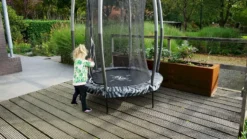 EXIT TOYS Exit Tiggy Junior 140 Cm Trampoline Met Net - Zwart/grijs -OASE Winkel exit 10 00 70 00 int 10 resultaat