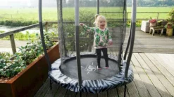 EXIT TOYS Exit Tiggy Junior 140 Cm Trampoline Met Net - Zwart/grijs -OASE Winkel exit 10 00 70 00 int 9 resultaat