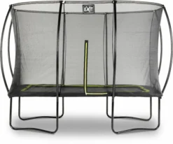 EXIT TOYS Exit Silhouette Trampoline Met Net - 305 X 214 Cm - Zwart