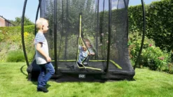 EXIT TOYS Exit Silhouette InGround Trampoline Met Net - 214 X 153 Cm - Zwart -OASE Winkel exit 12 95 57 00 int 13 resultaat