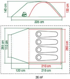 Coleman Kobuk Valley Blackout 4 Plus Koepeltent - 4 Persoons 31 Coleman Kobuk Valley Blackout 4 Plus Koepeltent - 4 Persoons -OASE Winkel flo 2000030281 01.ai resultaat
