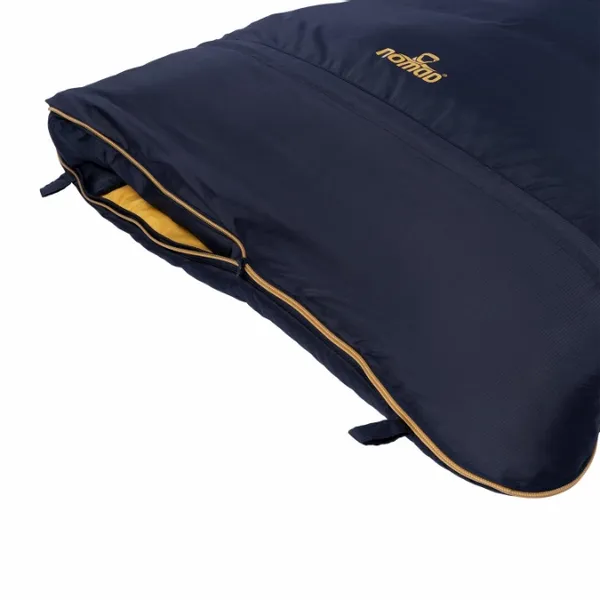 Nomad Triple-S Slaapzak - Blauw - Ritspositie Links 2 Nomad Triple-S Slaapzak - Blauw - Ritspositie Links - Afbeelding 2