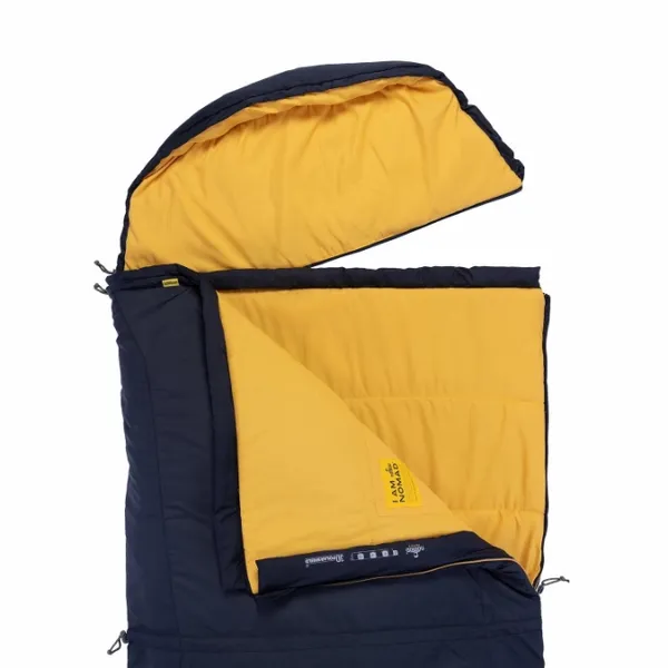 Nomad Triple-S Slaapzak - Blauw - Ritspositie Links 3 Nomad Triple-S Slaapzak - Blauw - Ritspositie Links - Afbeelding 3