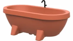 Gardentub Tuinbad - Terracotta -OASE Winkel gardentubgeel5 1