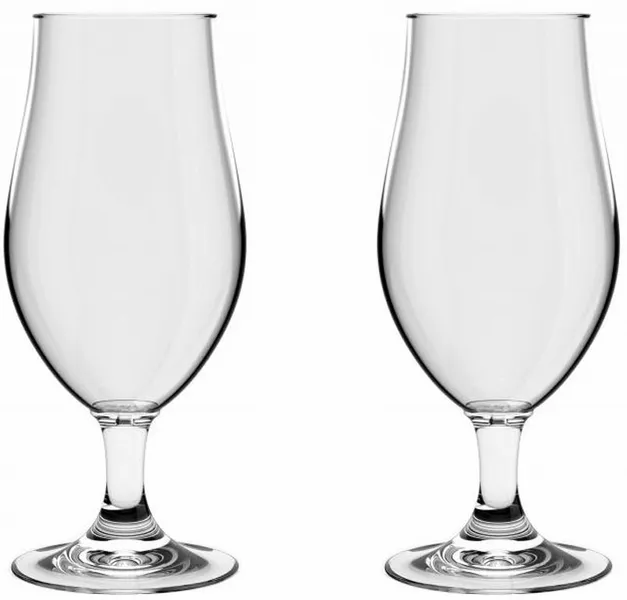 HappyGlass Mr. Gustav Luxe Kunststof Bierglas - 2 Stuks 1 HappyGlass Mr. Gustav Luxe Kunststof Bierglas - 2 Stuks