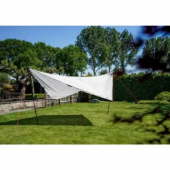 Bo-Camp Travel Tarp - 4-hoekig - 400 X 400 Cm -OASE Winkel high peak tarp 1 300 x 300 cm 2 1