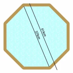 Tropic Octo 414 Houten Zwembad (hoogte 1,20) -OASE Winkel houtenzwembad2