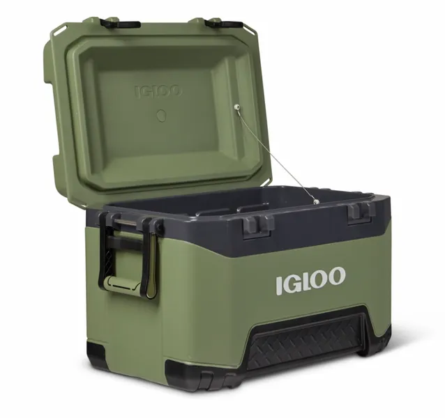 Igloo BMX 52 Passieve Koelbox - 49 Liter - Olijfgroen 3 Igloo BMX 52 Passieve Koelbox - 49 Liter - Olijfgroen - Afbeelding 3