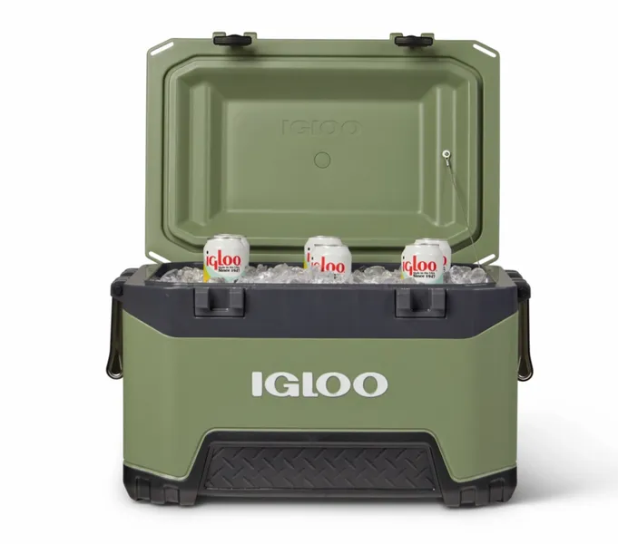 Igloo BMX 52 Passieve Koelbox - 49 Liter - Olijfgroen 5 Igloo BMX 52 Passieve Koelbox - 49 Liter - Olijfgroen - Afbeelding 5