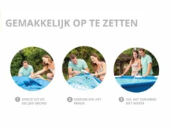 Intex Metal Frame Pool - 305 X 76 Cm - Met Filterpomp -OASE Winkel intex opzetinstructie 2