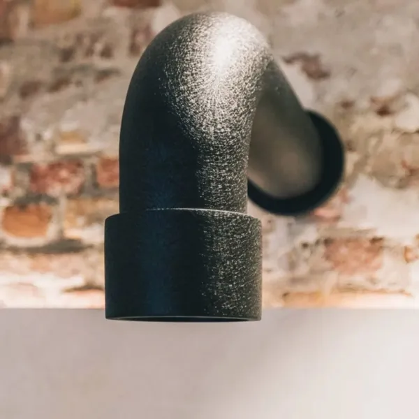 JEE-O Soho Buitendouchekop Muurbevestiging - Matzwart RVS 3 JEE-O Soho Buitendouchekop Muurbevestiging - Matzwart RVS - Afbeelding 3