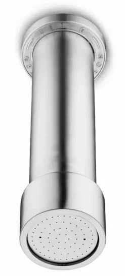JEE-O Soho Buitendouchekop Plafondbevestiging - Raw RVS