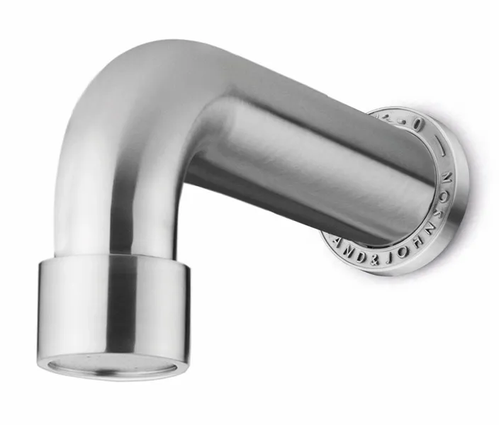 JEE-O Soho Buitendouchekop Muurbevestiging - Raw RVS 1 JEE-O Soho Buitendouchekop Muurbevestiging - Raw RVS