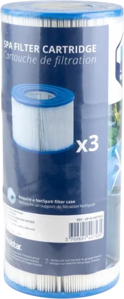 NetSpa Spa Filter - 3 Stuks -OASE Winkel netspafiltersopblaasbarespa3stuks