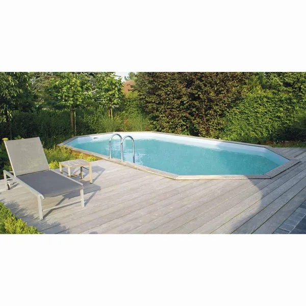 Gardipool Oblong 6.20 X 3.90 X 1.20 M Houten Zwembad 1 Gardipool Oblong 6.20 X 3.90 X 1.20 M Houten Zwembad