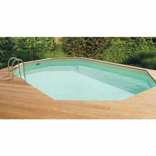 Gardipool Oblong 6.20 X 3.90 X 1.33 M Houten Zwembad 2 Gardipool Oblong 6.20 X 3.90 X 1.33 M Houten Zwembad - Afbeelding 2