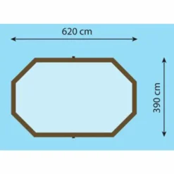Gardipool Oblong 6.20 X 3.90 X 1.46 M Houten Zwembad -OASE Winkel oblong6 2