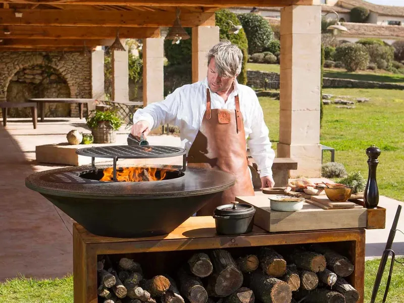 OFYR Island Corten 100 Teak Wood 4 OFYR Island Corten 100 Teak Wood - Afbeelding 4