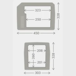 Dometic TropiCool TCX 14 Elektrische Koelbox - 15 Liter -OASE Winkel ontwerp zonder titel 6