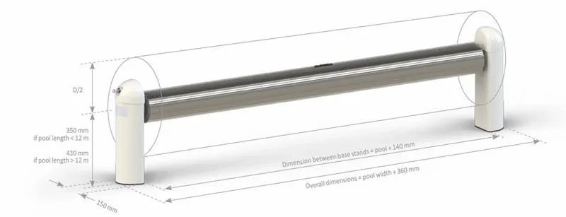 Open Classic Automatisch Oprolsysteem - Tot 5,5 Meter - Wit 2 Open Classic Automatisch Oprolsysteem - Tot 5,5 Meter - Wit - Afbeelding 2