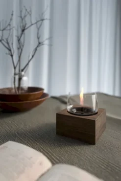 Tenderflame Poppy 14 Tafelhaard - Donker -OASE Winkel poppy 14 oak black sfeer 1 op maat 3