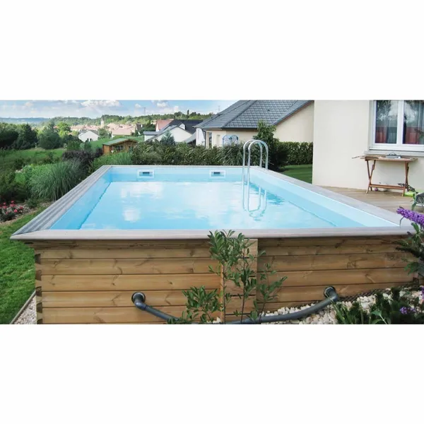 Gardipool Quartoo 6.60 X 3.50 X 1.33 M Houten Zwembad 5 Gardipool Quartoo 6.60 X 3.50 X 1.33 M Houten Zwembad - Afbeelding 5