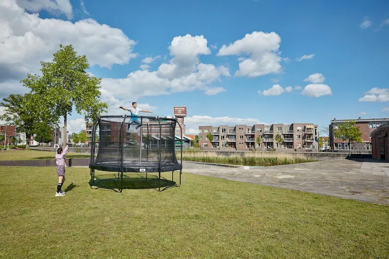 Salta Premium Black Edition Trampoline - ⌀ 396 Cm - Zwart 9 Salta Premium Black Edition Trampoline - ⌀ 396 Cm - Zwart - Afbeelding 9